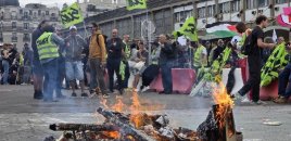 Parisdə iğtişaşlar yenidən alovlandı