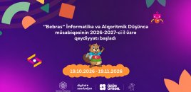 Məktəblilər üçün beynəlxalq informatika müsabiqəsinə qeydiyyat başladı
