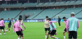 “Sabah” Bakı Olimpiya Stadionunda məşqə çıxıb