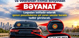 Xüsusi Təyinatlıların Qaziləri, Şəhid Ailələri və Veteranları İctimai Birliyi bəyanat yaydı