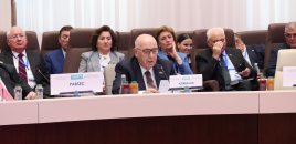 Əhliman Əmiraslanov Bişkekdə TÜRKPA-nın iclasında çıxış etdi