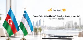 “AzerGold” QSC-nin xarici ölkədə ilk törəmə şirkəti – “AzerGold Uzbekistan” təsis edilib