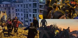 Türkiyədə yaşayış binası çökdü: Ölən və yaralanan var