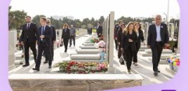 Azər Türk Bankın şəhid əməkdaşının xatirəsi anılıb- FOTOLAR