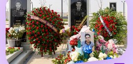 Azər Türk Bankın şəhid əməkdaşının xatirəsi anılıb - FOTOLAR