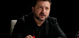 Zelenski müsahibə zamanı ağladı