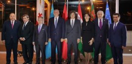 Kobaxidze Mərkəzi Asiyanın dörd ölkəsinin XİN rəhbərlərini qəbul edib
