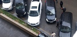 Xırdalanda avtomobil aşıb, sürücü xəsarət alıb