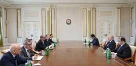 lham Əliyev İslam Əməkdaşlıq Təşkilatının baş katibini qəbul etdi
