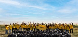 Yelo Bank-ın “Parlaq sahillər” aksiyası çərçivəsində Hövsan sahili tullantılardan təmizlənib - FOTOLAR