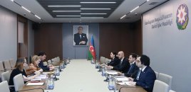 Xarici işlər nazirinin müavini UNESCO-nun Baş direktorunun müavini ilə görüşüb