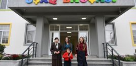 Şamaxının Göylər kəndində körpələr evi-uşaq bağçası istifadəyə verilib