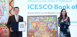 Bakıda ICESCO-nun "Sülh kitabı"nın Azərbaycana həsr edilən III nəşrinin təqdimatı olub