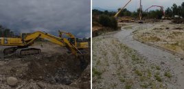 Xaçmaz rayonunda Caqacuq çayı üzərində yeni körpü inşa olunur