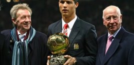 Ronaldo "Bütün zamanların "Qızıl topu" reytinqinin qalibi oldu