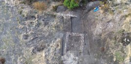 Arxeoloji qazıntılar zamanı tarixi bina tapılıb