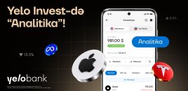 Yelo Invest-in yeni imkanı ilə portfelini daha yaxşı tanı!