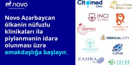Novo Azərbaycan ölkənin nüfuzlu klinikaları ilə piylənmənin idarə olunması üzrə əməkdaşlığa başlayır