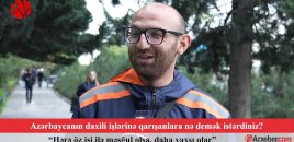 “Hərə öz işi ilə məşğul olsun” – Bakı sakinlərindən xarici qüvvələrə cavab – VİDEOSORĞU