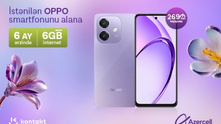 Azercell-dən xüsusi “OPPO” kampaniyası