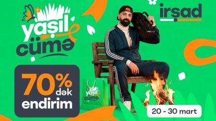 Çöldə bahar, “İrşad”da isə Yaşıl Cümə havası var!