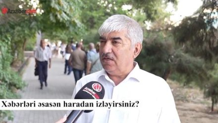 Şəhər sakinləri xəbərləri haradan izləyirlər? – VİDEOSORĞU
