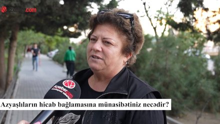 Azyaşlıların hicab bağlamasına münasibətiniz necədir? – VİDEOSORĞU