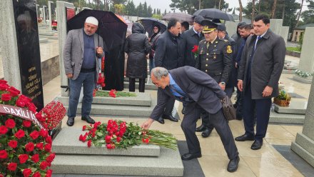 Şəhid Nizami Hüseynlinin anım mərasimi keçirildi - Fotolar