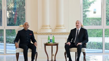 Prezident yeni səfiri qəbul etdi - Fotolar