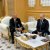 İlham Əliyev Vladimir Putin və Sərdar Berdiməhəmmədovla görüşüb - FOTO