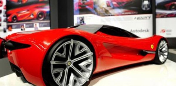 Azərbaycanlı dizaynerdən möhtəşəm “Ferrari” - FOTO