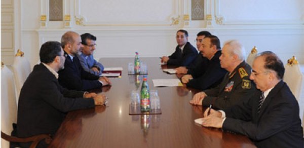 İlham Əliyev İranın müdafiə nazirini qəbul etdi