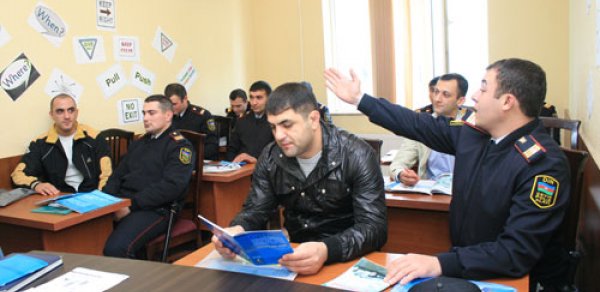 Bakı polisi "Eurovision" dərsləri keçir (FOTOLAR)