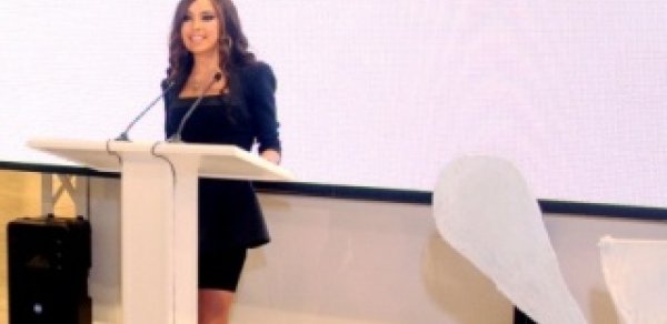Leyla Əliyeva Bakıda "Baku" jurnalını təqdim etdi (FOTOLAR)