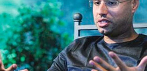 Qəddafinin oğlu azadlıqda