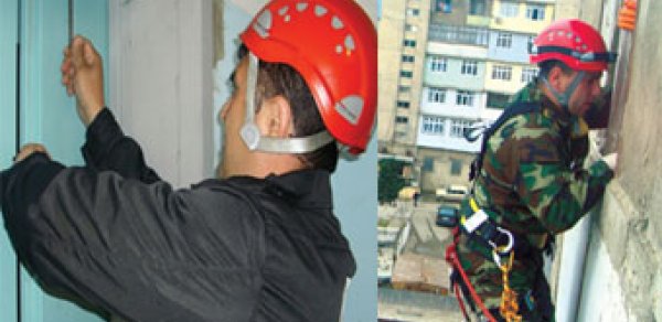 Bakıda yaşayış binasında partlayış: 1 yaralı