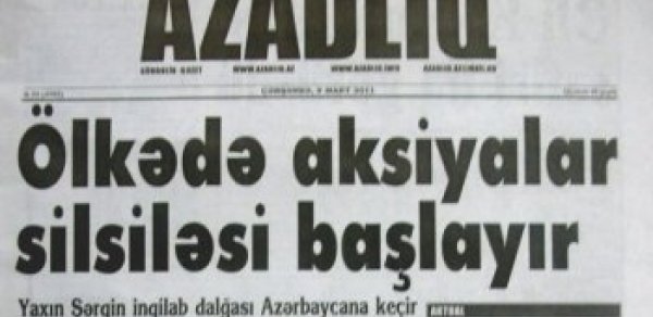 22 yaşlı "Azadlıq"