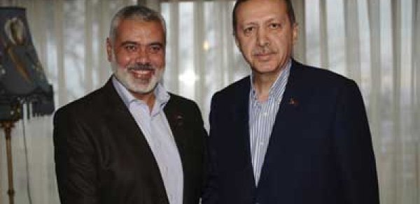Ərdoğan "Həmas" lideriylə görüşüb