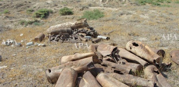 Sumqayıtda xeyli sayda partlamamış döyüş sursatı aşkarlandı