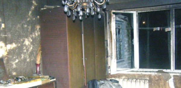 Bakıda yaşayış evi yandı: 1 ölü