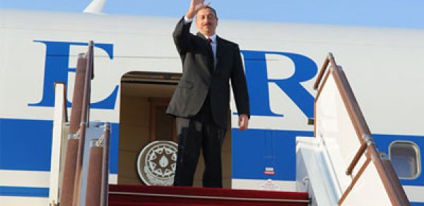 İlham Əliyevin Rusiyaya səfəri başa çatdı