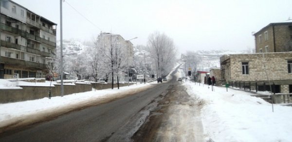 Azərbaycanın Şuşa şəhərindən qış mənzərələri - FOTOLAR