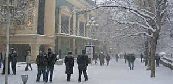 Qar da qadınları təbrik etdi