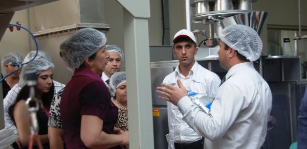 Jurnalistlər Masazır Duz Zavodunda oldular - FOTOLAR