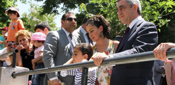 Sarkisyanın qızını siz də görün - FOTOLAR