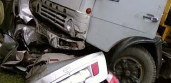 Azərbaycanda dəhşətli yol qəzsası: 4 ölü