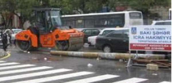 Bakıda kənd yolu - Zabrat yolu