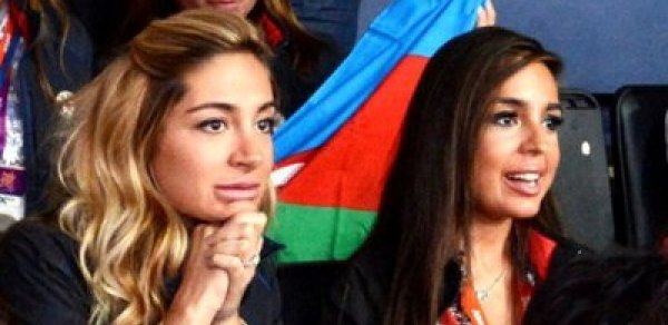 Arzu və Leyla Əliyevaların Olimpiya həyəcanı - FOTO