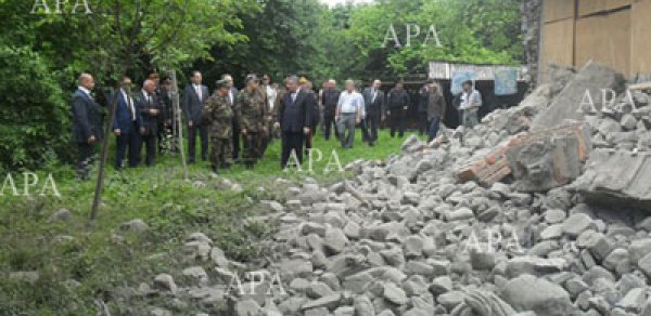 Kəmaləddin Heydərov hadisə yerində