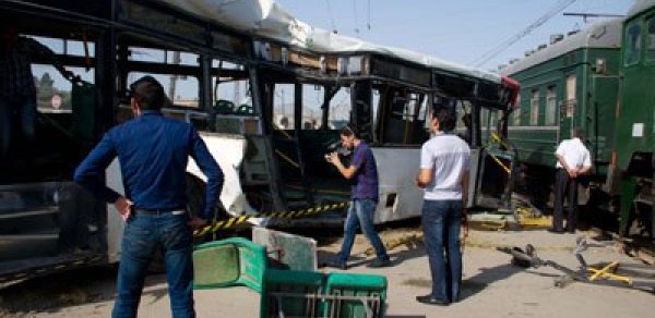 Qəzayla bağlı ilk fotolar yayımlandı – Sürücü həbs edildi